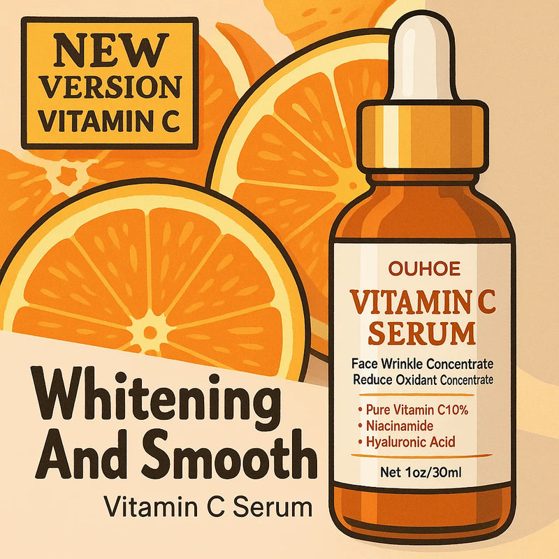 Sérum Vitamina C – Firmeza, Antirrugas e Brilho