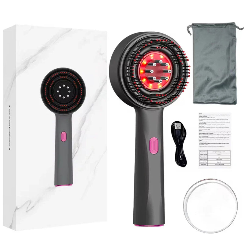 LumiHair - Escova 3 em 1 para fortalecimento dos fios