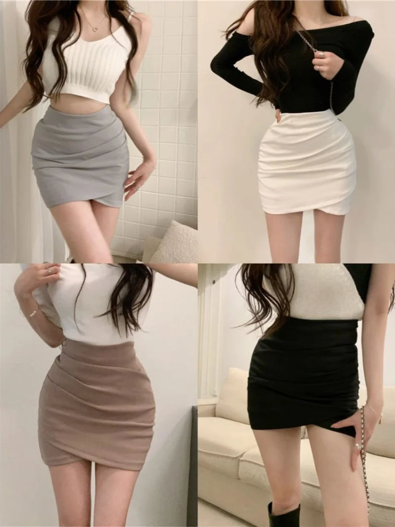 Saia Plissada Feminina Cintura Alta – Slim e Moderna