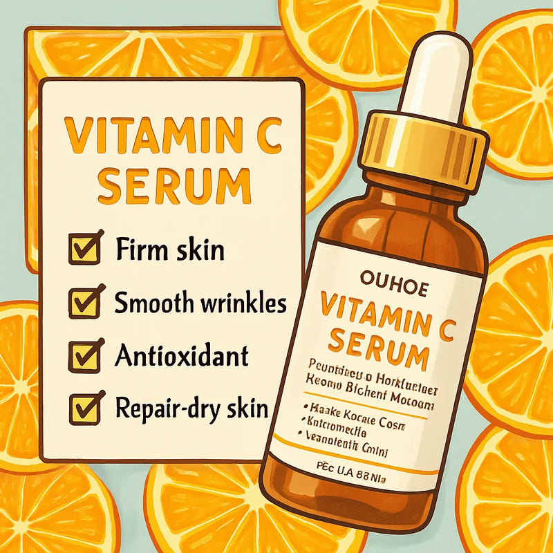 Sérum Vitamina C – Firmeza, Antirrugas e Brilho